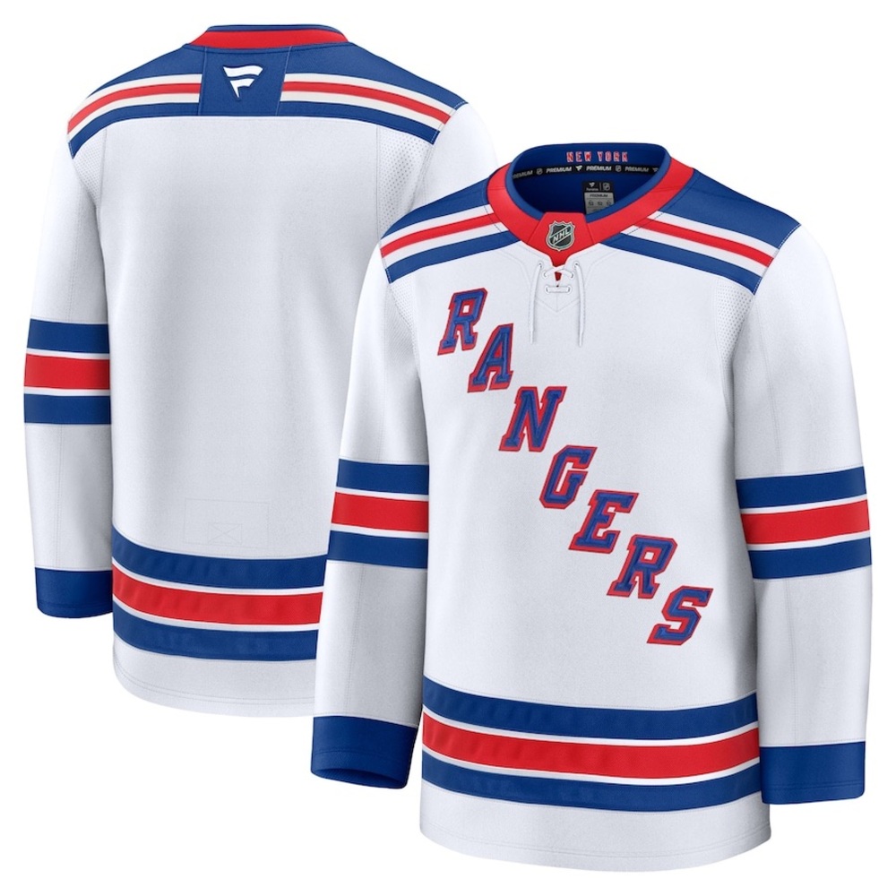 NWT NHL New York Rangers Fanatics Breakaway Jersey Men’s Size Small White Hockey